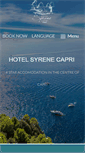 Mobile Screenshot of hotelsyrene.com